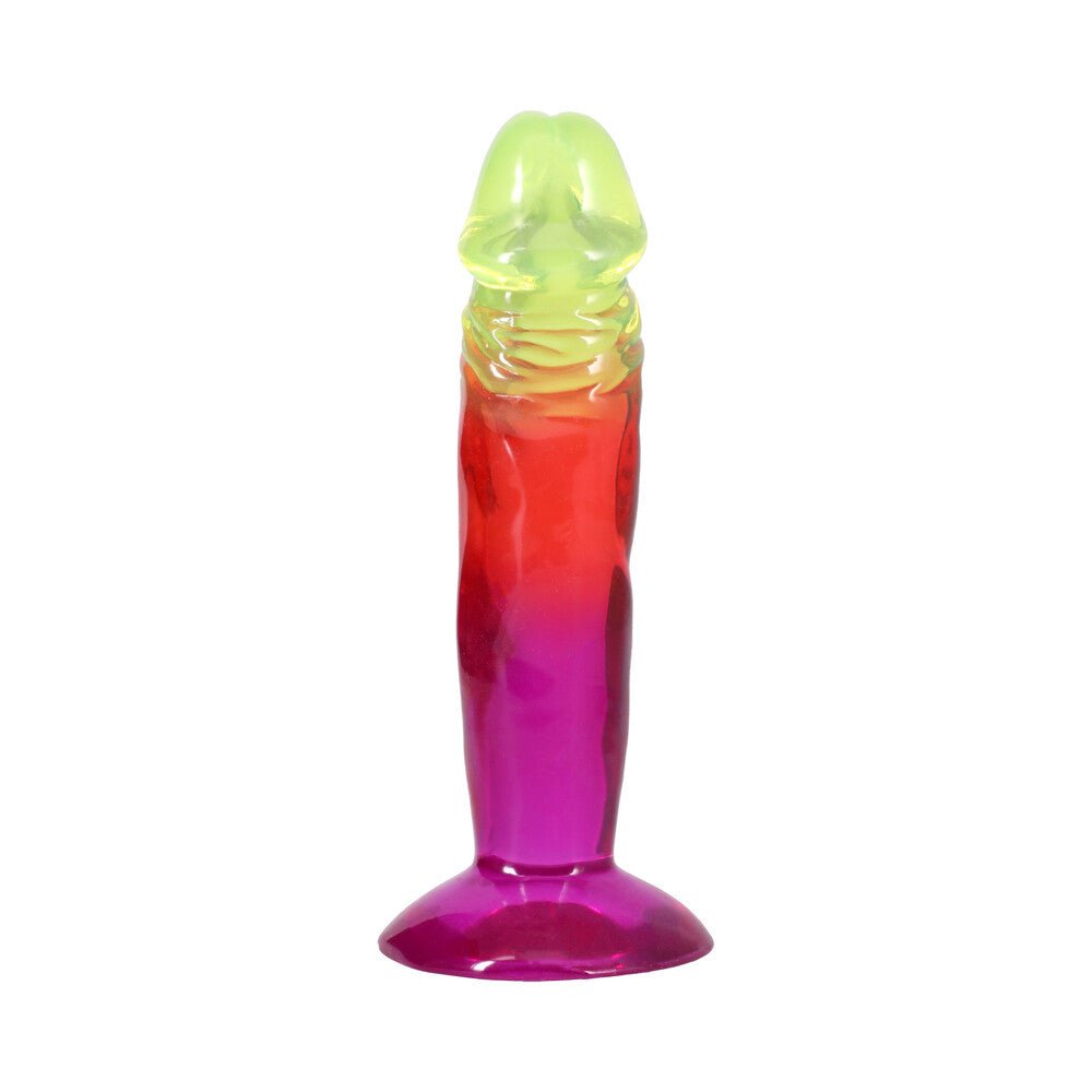 Crystal Jellies 6.5 in. Dong Rainbow - Image 5