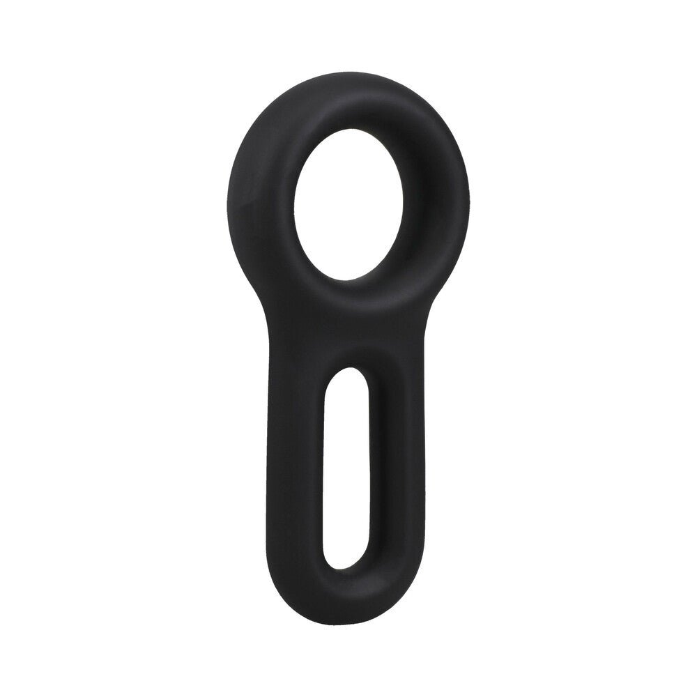ROCK SOLID The Keyhole Silicone C-Ring Black - Image 2
