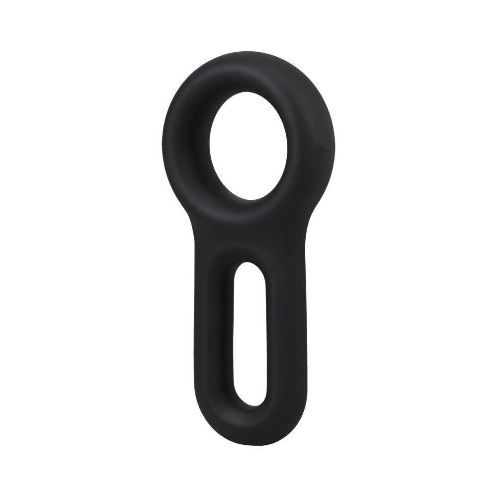 ROCK SOLID The Keyhole Silicone C-Ring Black - Image 4