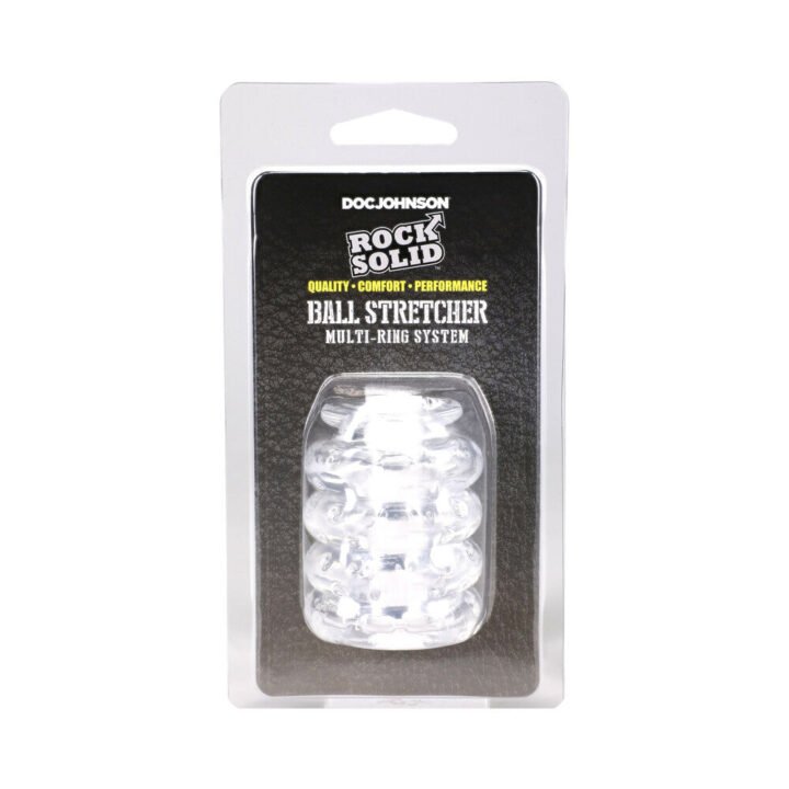 ROCK SOLID Ball Stretcher Multi-Ring System Clear