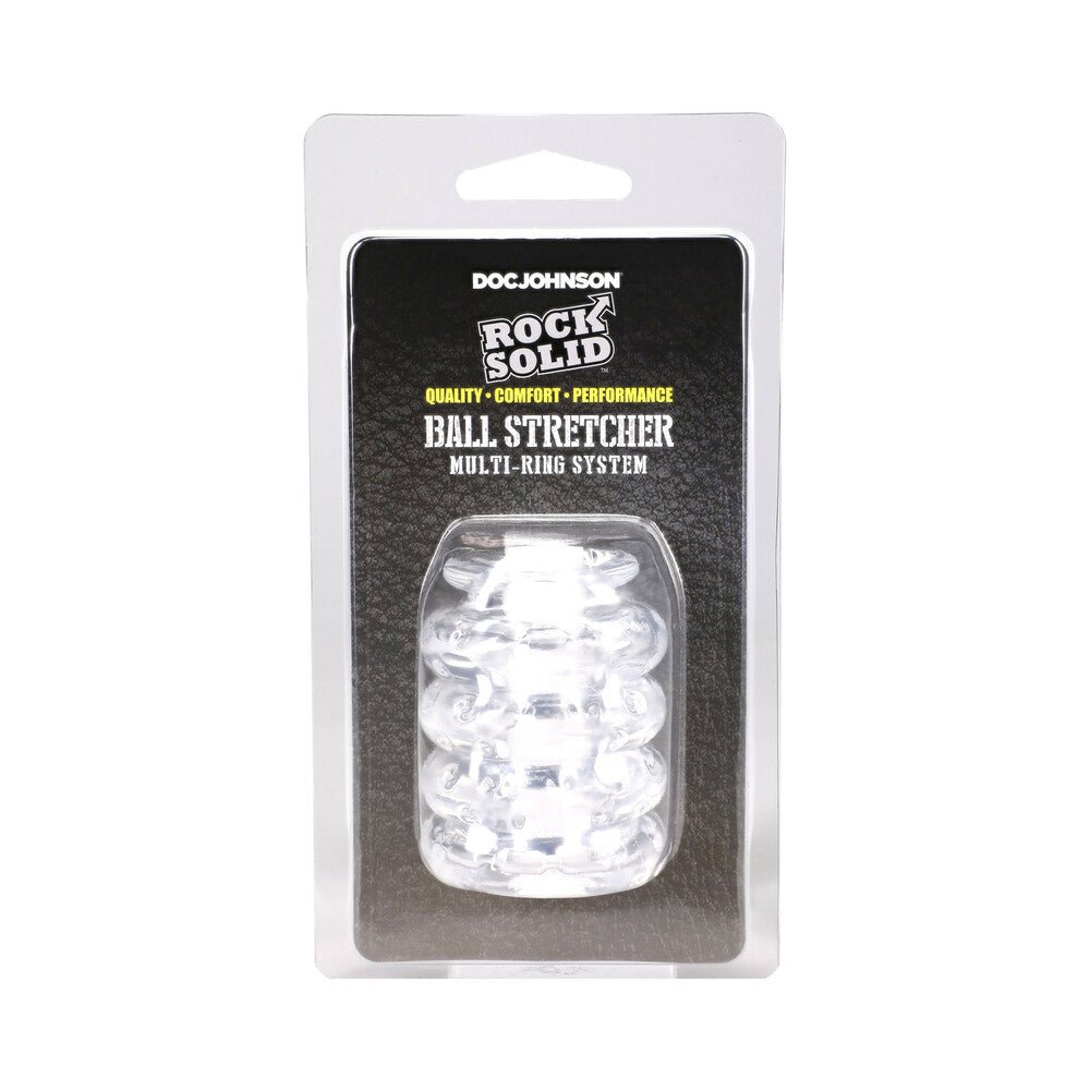ROCK SOLID Ball Stretcher Multi-Ring System Clear