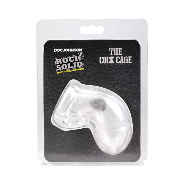 ROCK SOLID The Cock Cage Clear