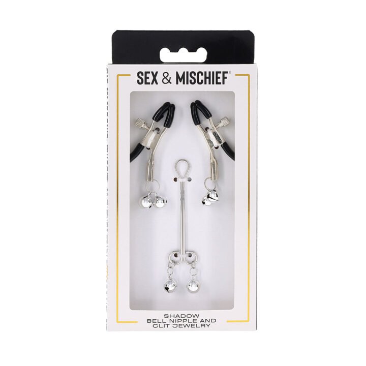 Sportsheets Sex & Mischief Shadow Bell Nipple and Clit Jewelry
