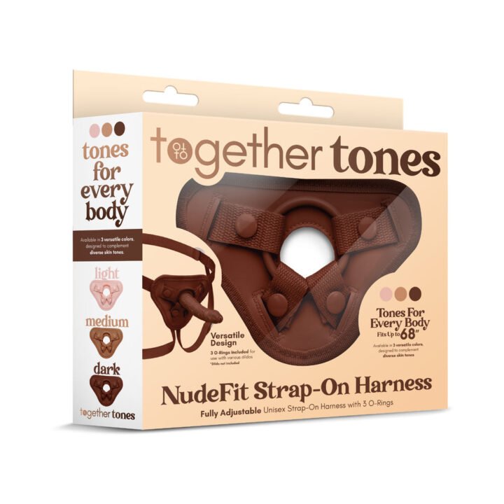 Together Toy NudeFit Strap-On Harness Dark