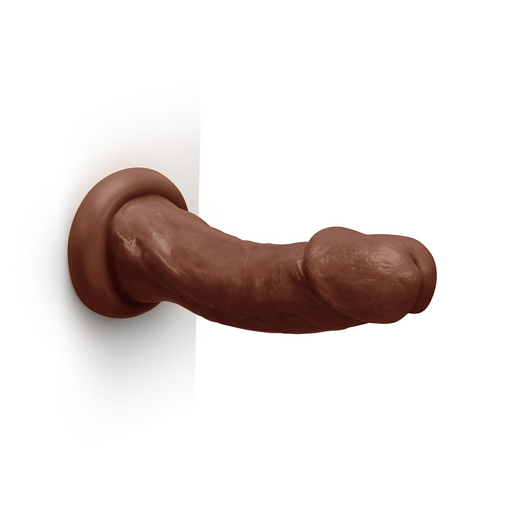Together Toy 9 in. Realistic Dildo Dark - Image 8