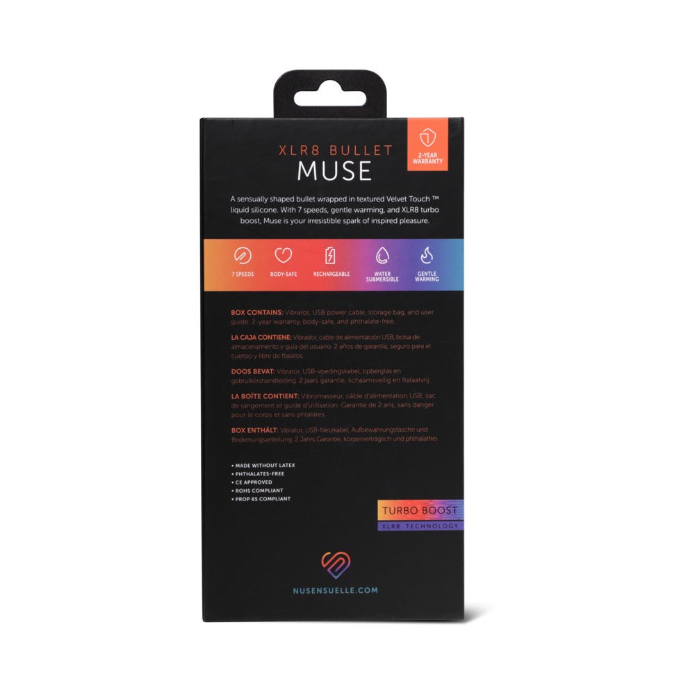 Nu Sensuelle Muse XLR8 Bullet with Heat Blue - Image 7