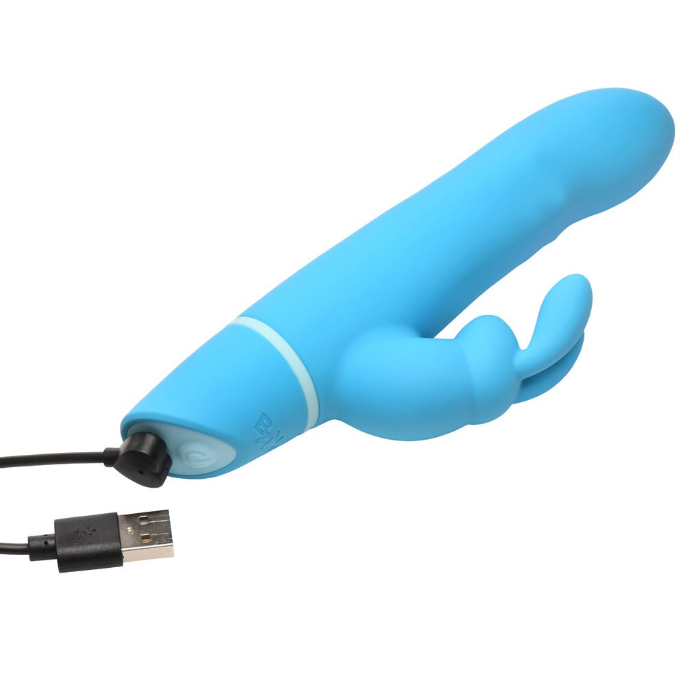 BANG! Silicone Rabbit Vibrator Blue - Image 7