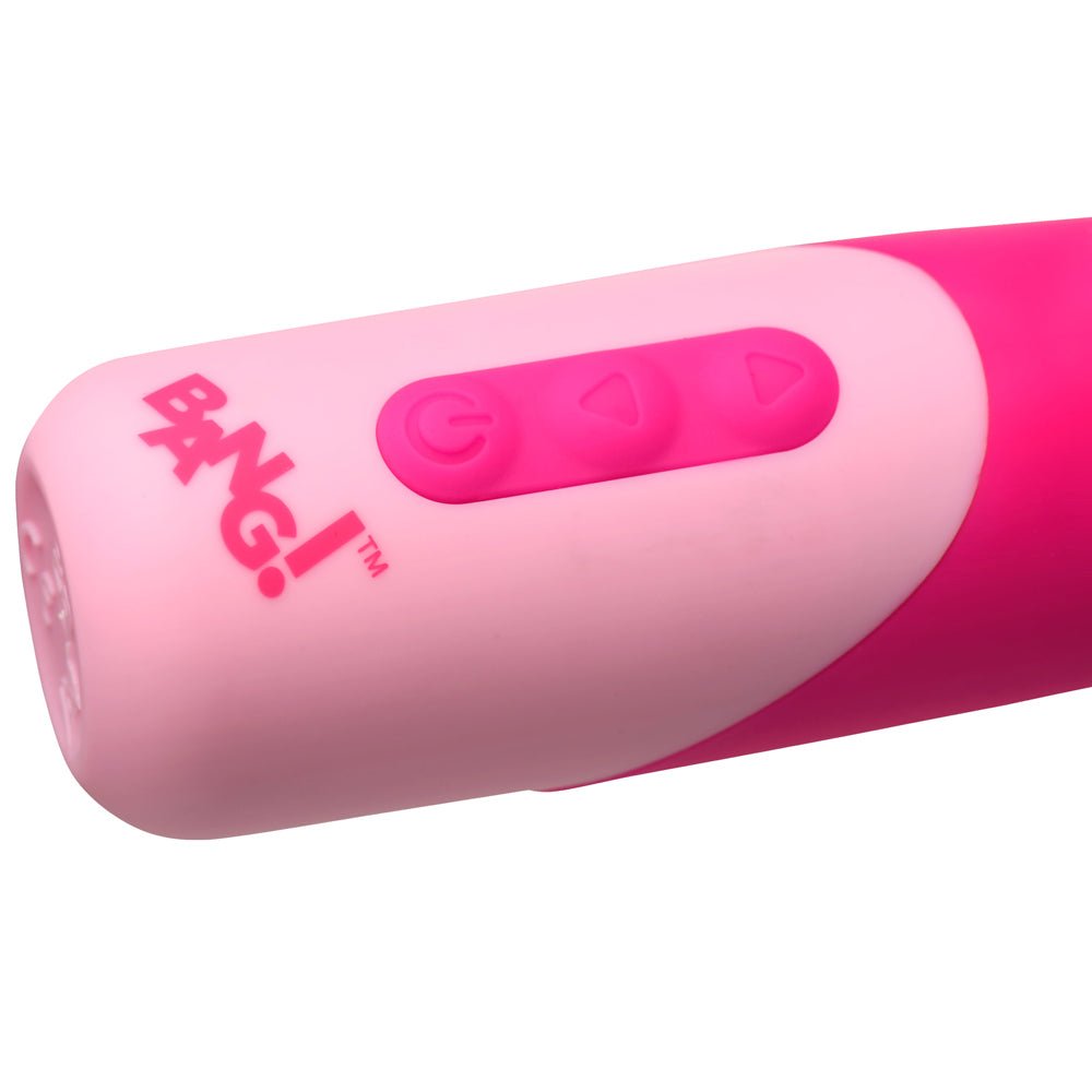BANG! Clit Tapping Vibrating Rabbit Pink - Image 5