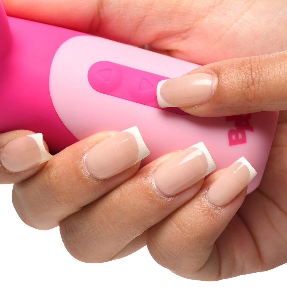 BANG! Clit Tapping Vibrating Rabbit Pink - Image 7