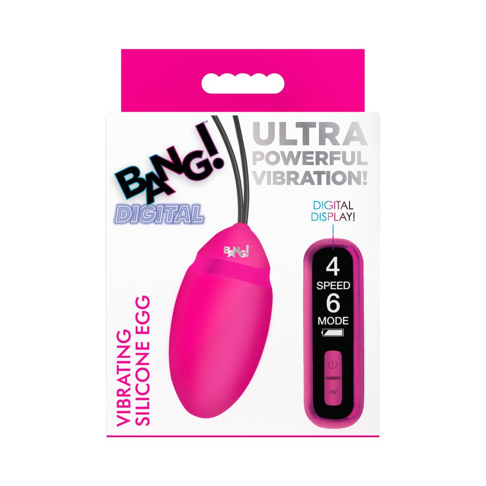 BANG! Vibrating Silicone Egg with Digital Remote - Image 10