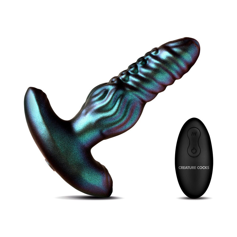 Creature Cocks Octo-Squirm Vibrating & Squirming Silicone Anal Plug - Image 2