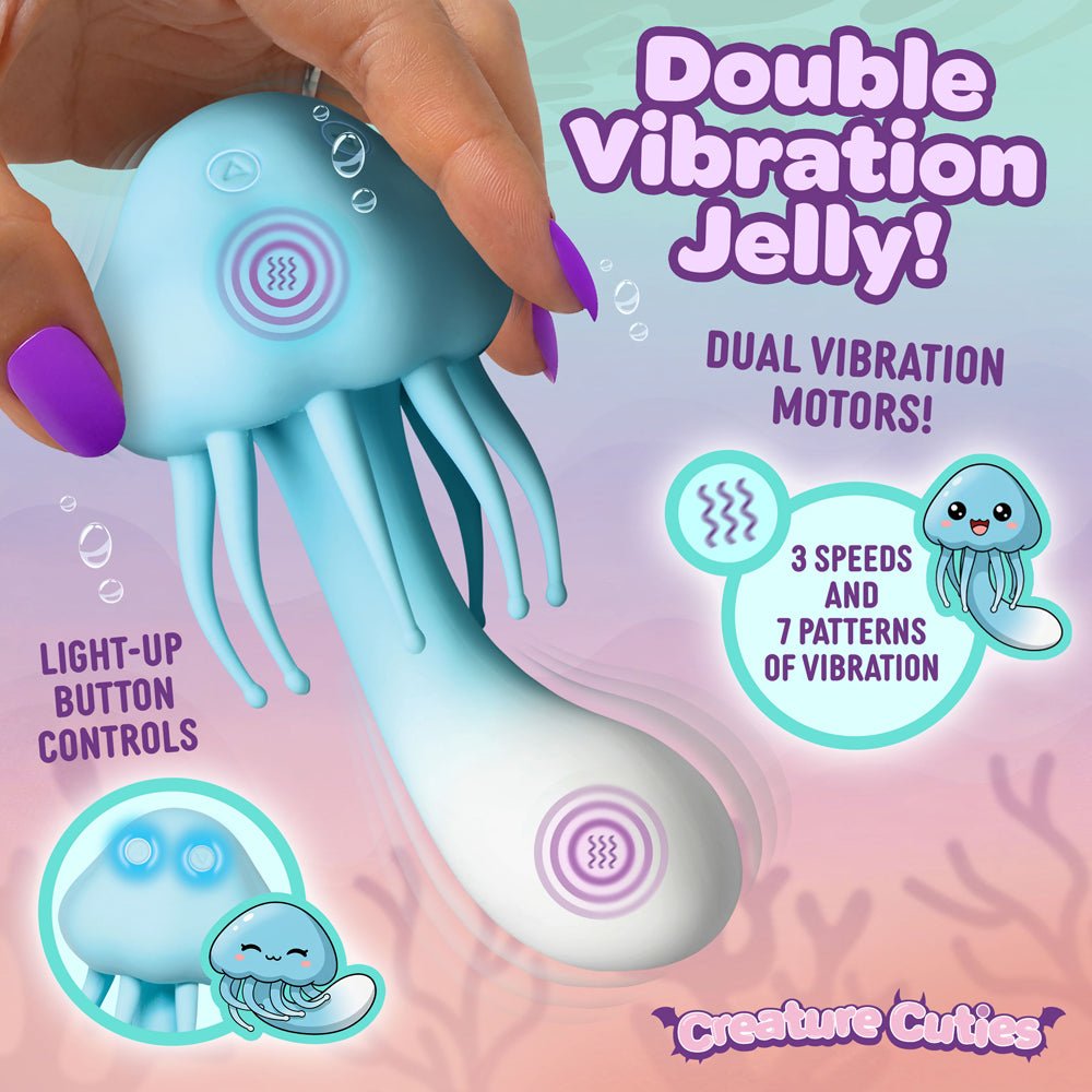 Creature Cuties Jellyfish Silicone Vibrator - Image 7
