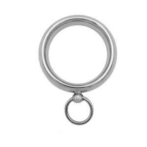 Alternative view of Rouge Stainless Steel Command Me Cock Ring 45mm