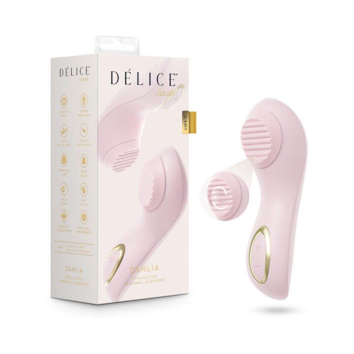 Delice Dahlia Stimulating Personal Massager Pink