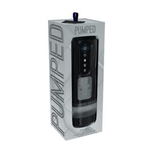 PUMPED Sensurge Automatic Rechargeable Heating Suction Masturbator Black