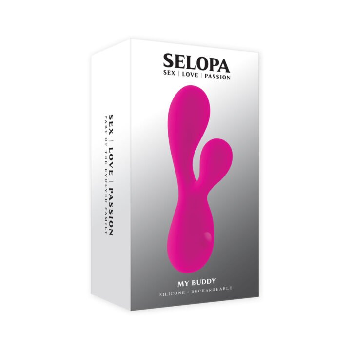 Selopa My Buddy Floppy Mini Dual Vibrator Pink
