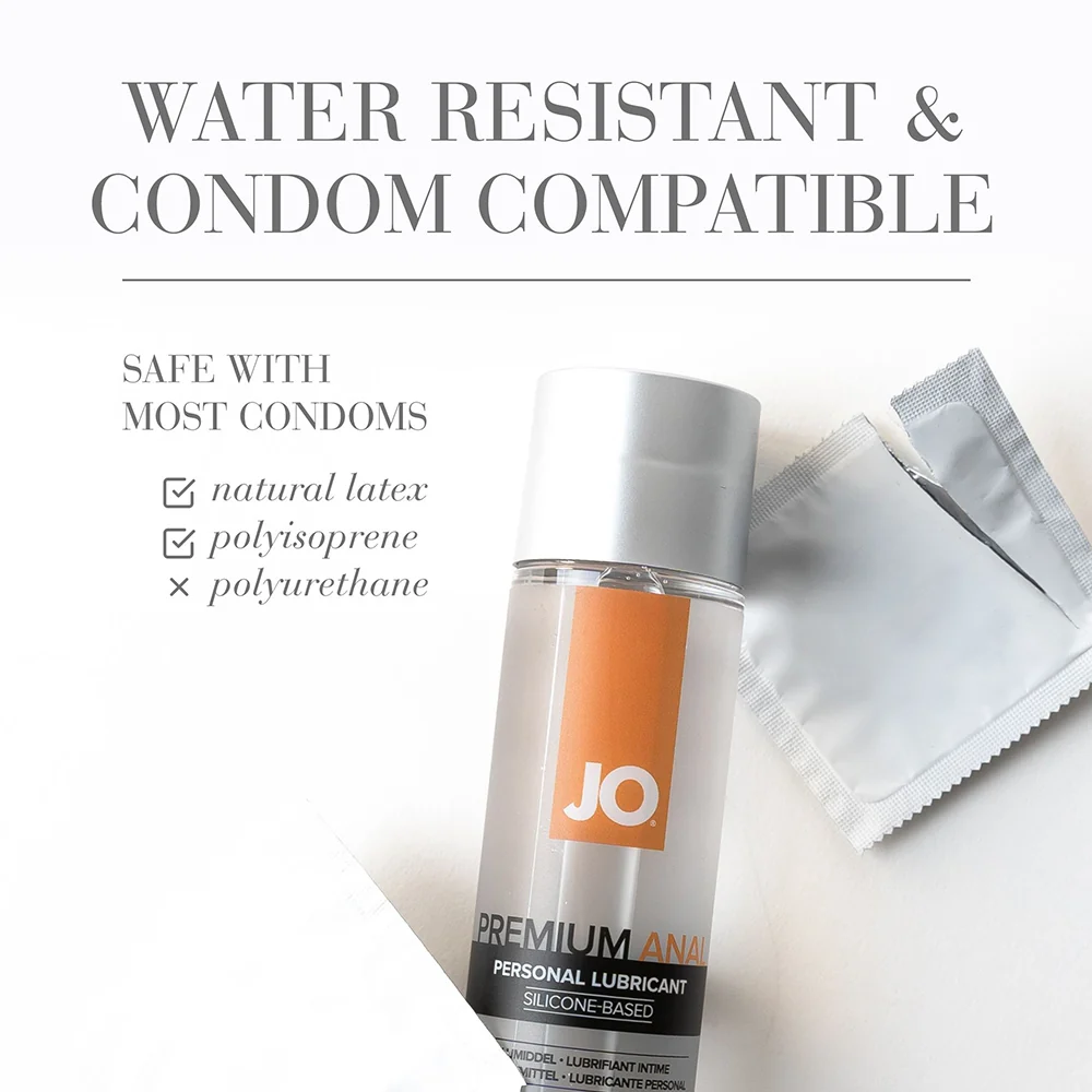 JO Premium Anal Original Silicone-Based Lubricant 4 oz. - Image 6