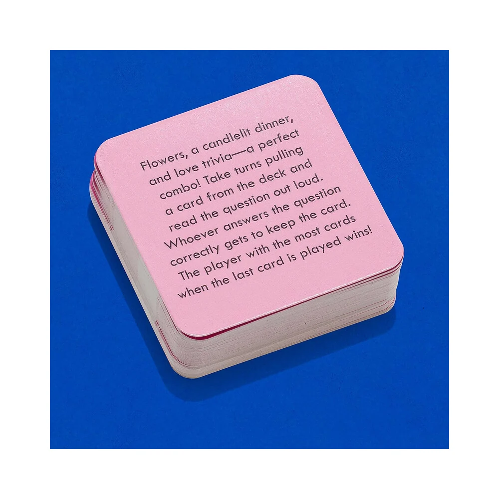 After Dinner Amusements Love Trivia 50 Questions Game - Image 2