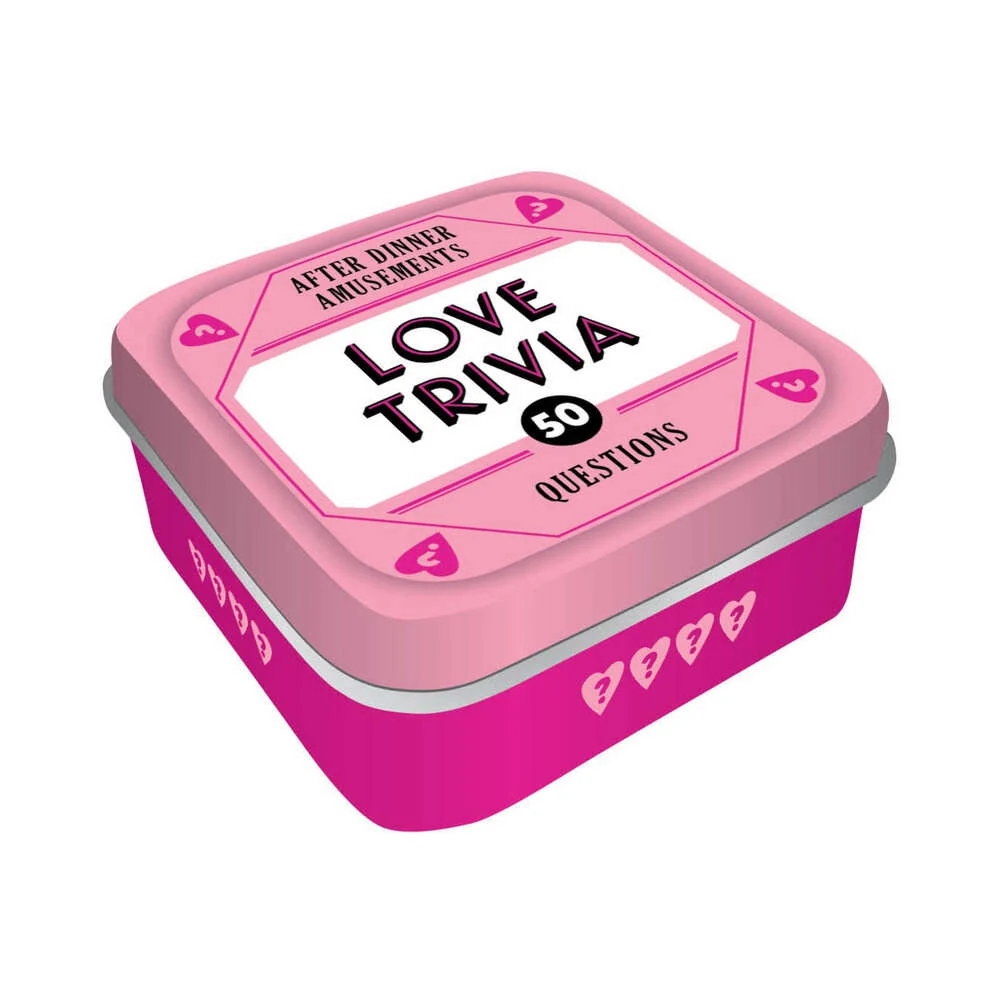 After Dinner Amusements Love Trivia 50 Questions Game - Image 4