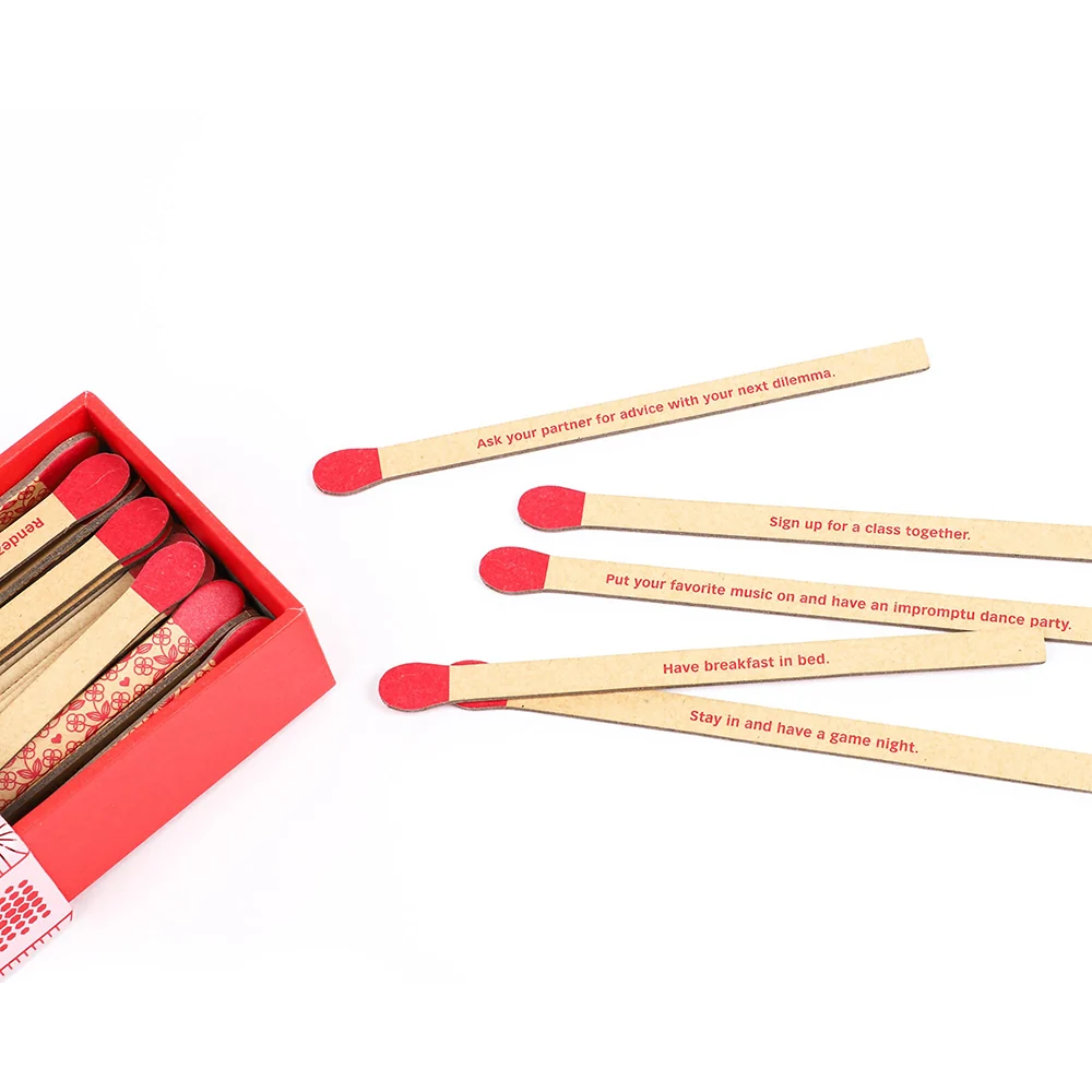 Spark Romance: 50 Ways to Deepen Your Connection Match Stick Game - Image 3