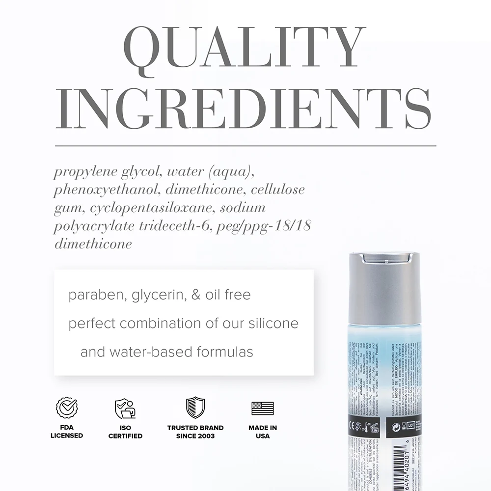 JO Classic Hybrid Lubricant 2 oz. - Image 4