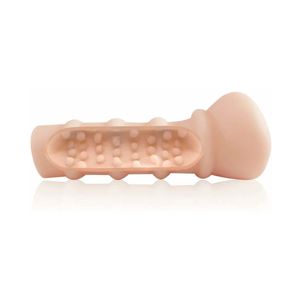 PDX Fill Her Up! Vaginal Stroker Beige - Image 7