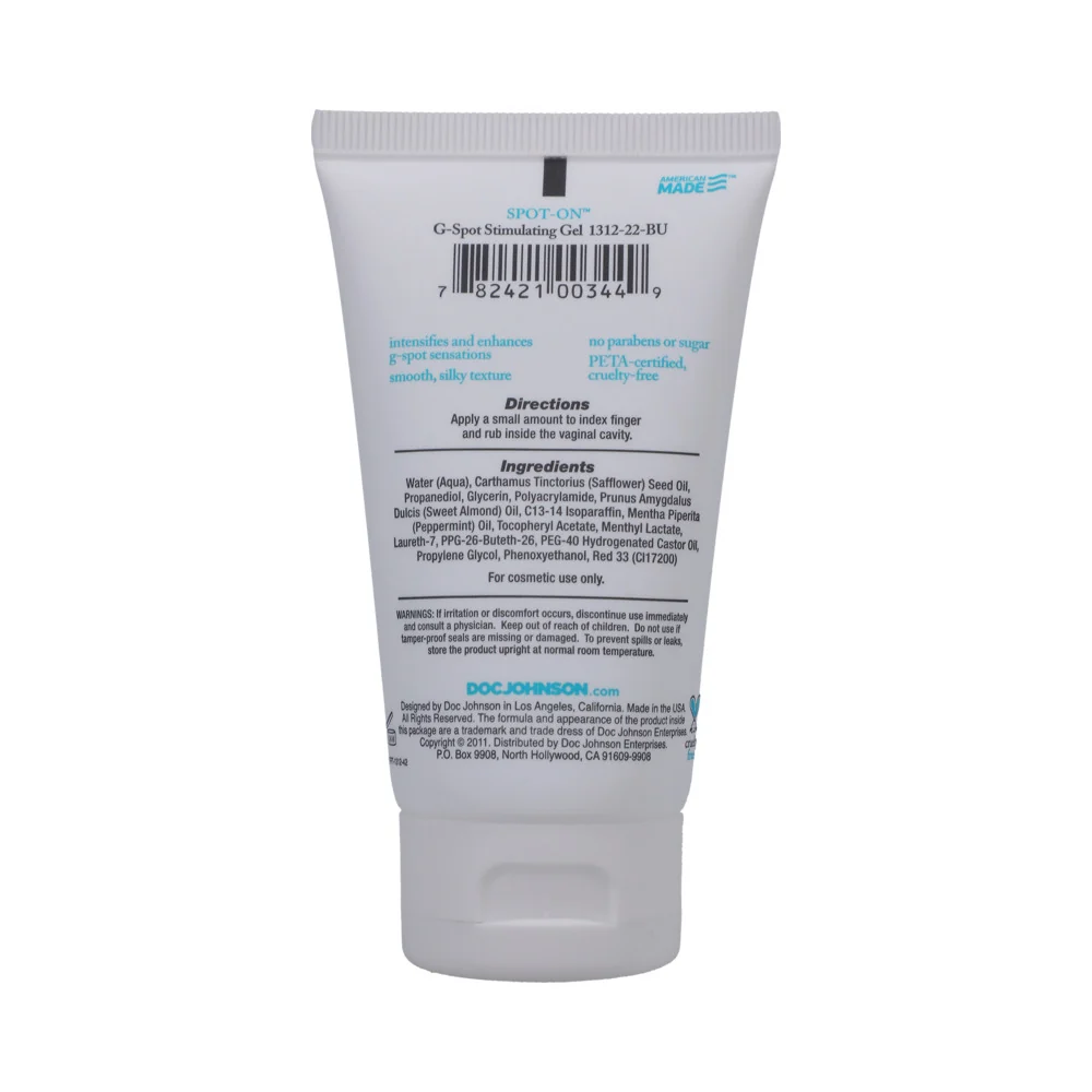 Spot-On G-Spot Stimulating Gel 2oz. - Image 3