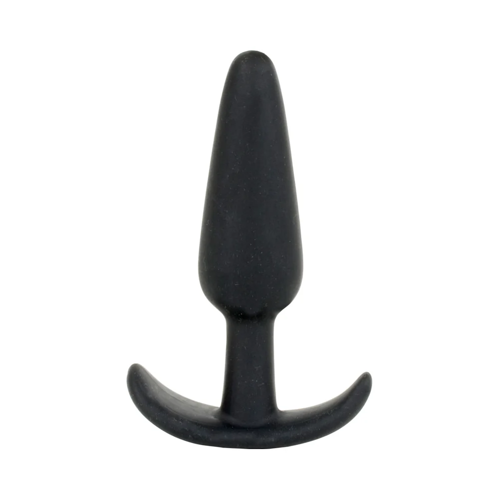 Mood - Naughty - Small Black Silicone Butt Plug - Image 4