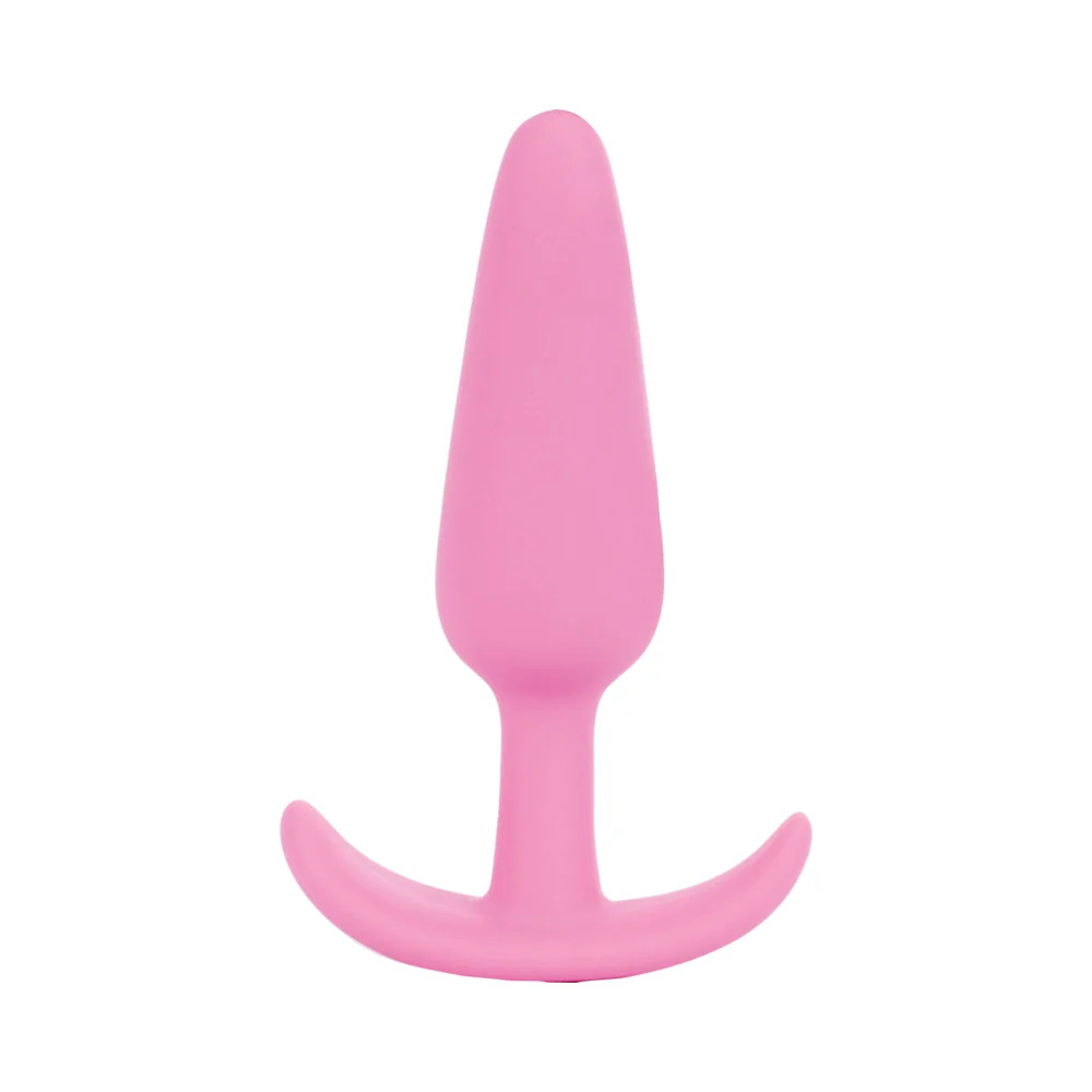 Mood - Naughty - Small Pink Silicone Butt Plug - Image 4