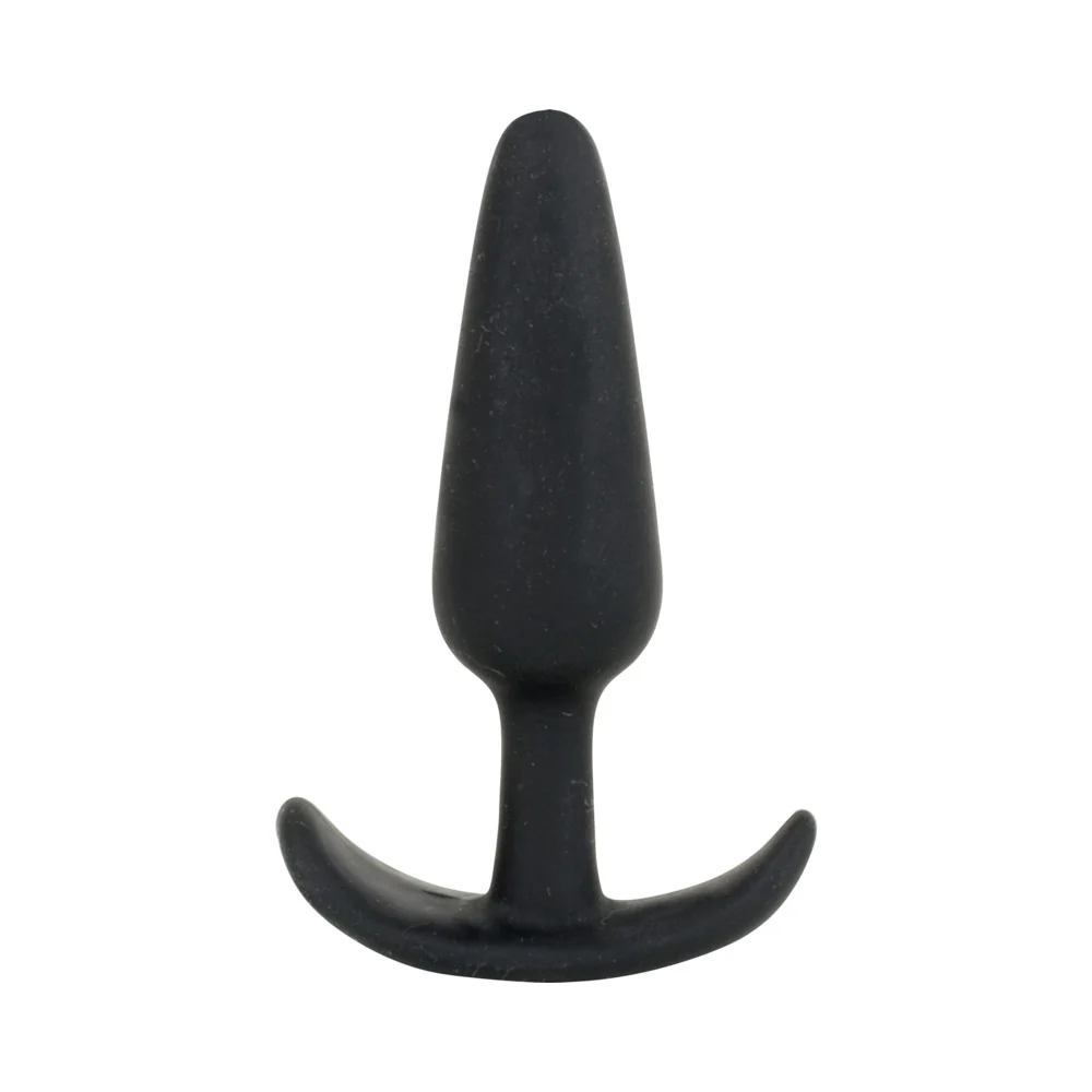 Mood - Naughty - Medium Black Silicone Butt Plug - Image 4