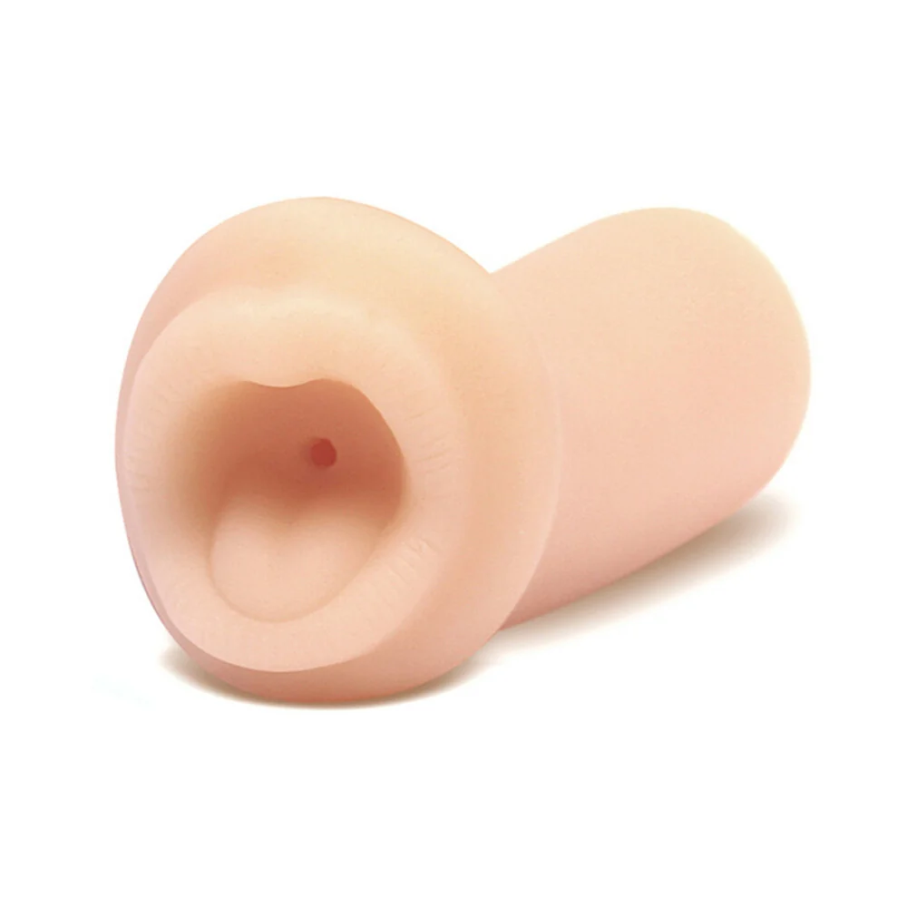 X5 Men Jasmine''s Hot Mouth Oral Stroker Beige - Image 5