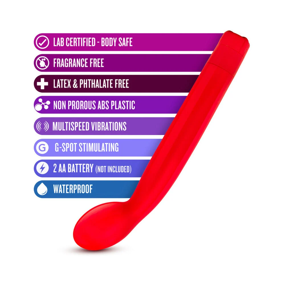 Sexy Things G Slim Multispeed Slimline G-Spot Vibrator Red - Image 13
