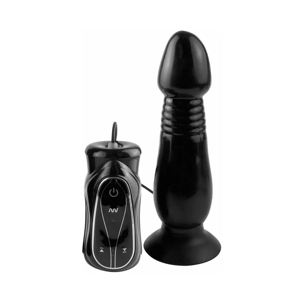 Anal Fantasy Collection Vibrating Thruster With Suction Cup Black - Image 4