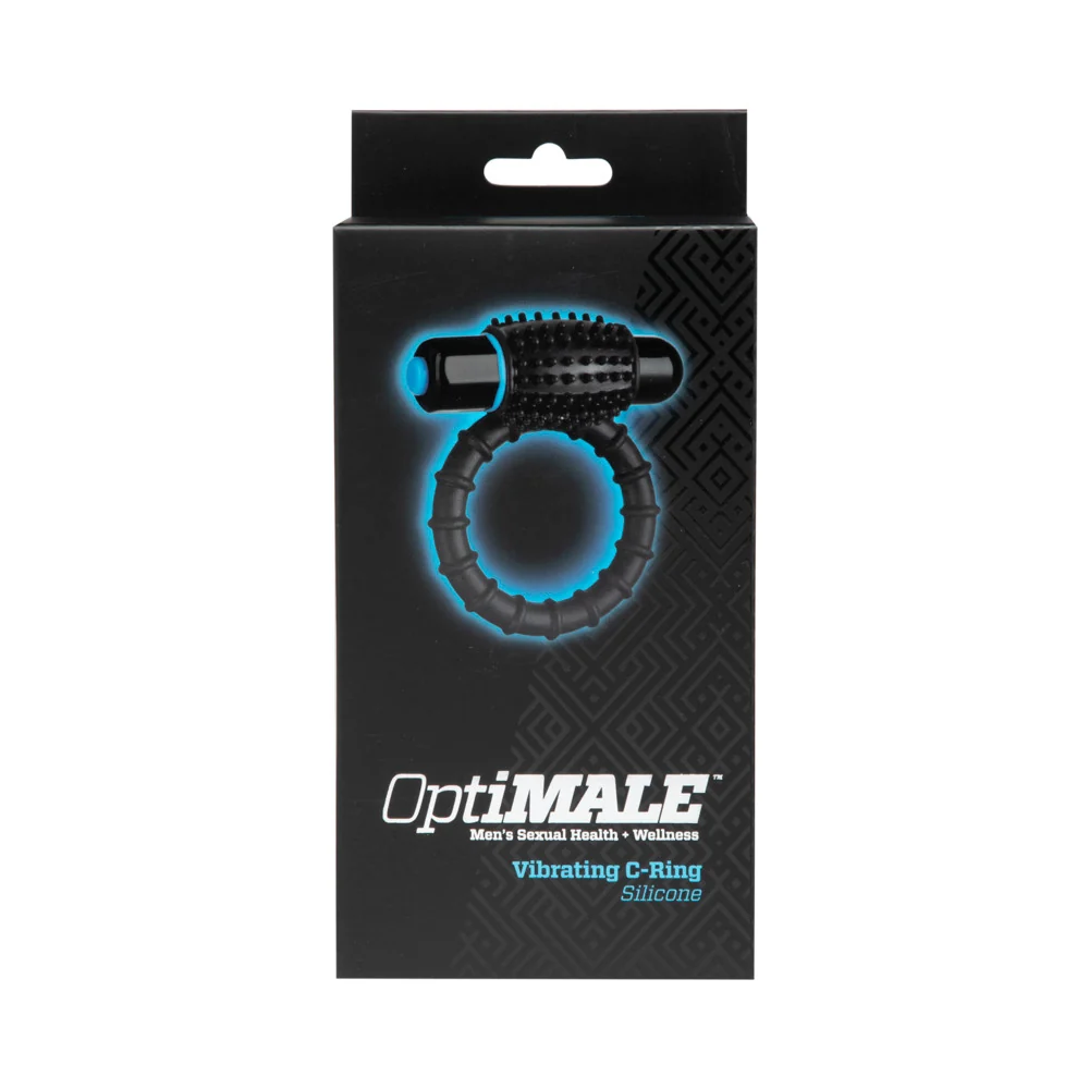OptiMALE – Vibrating C-Ring Black - Image 5