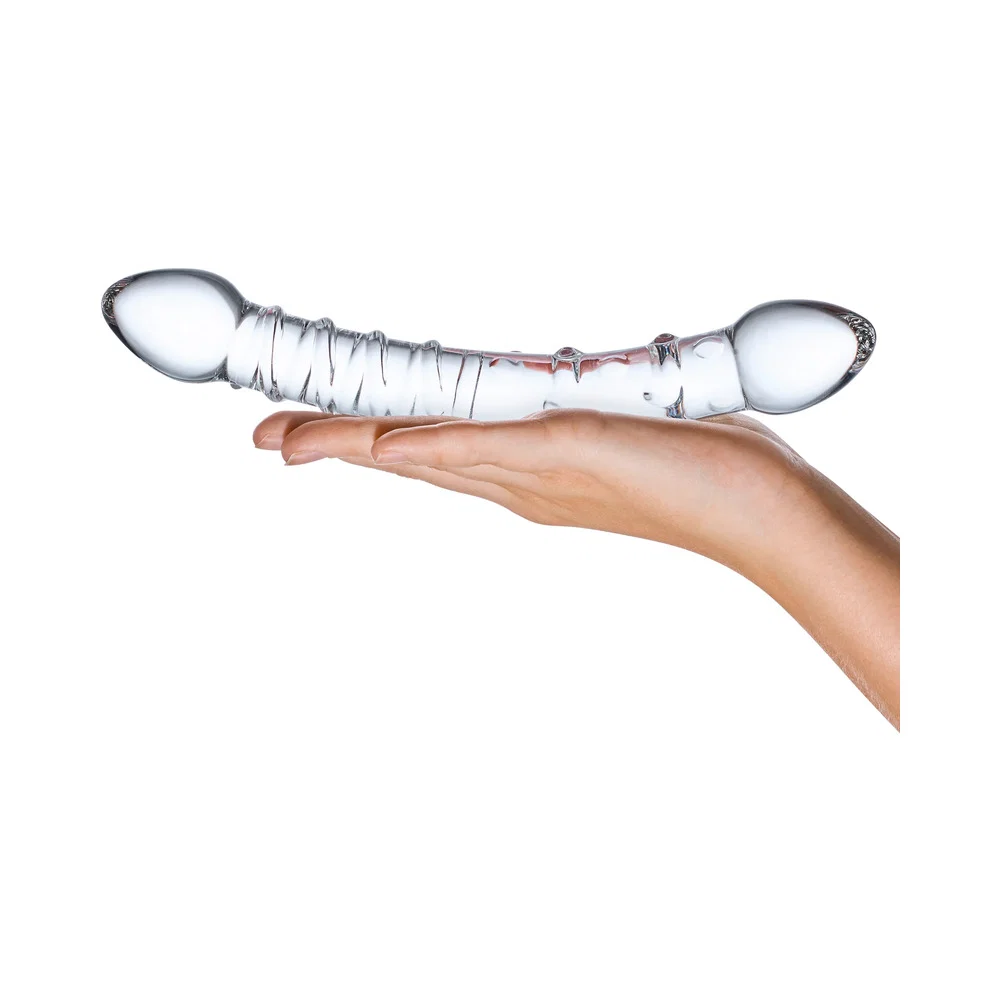 Glas 10 in. Double Trouble Glass Dildo - Image 12