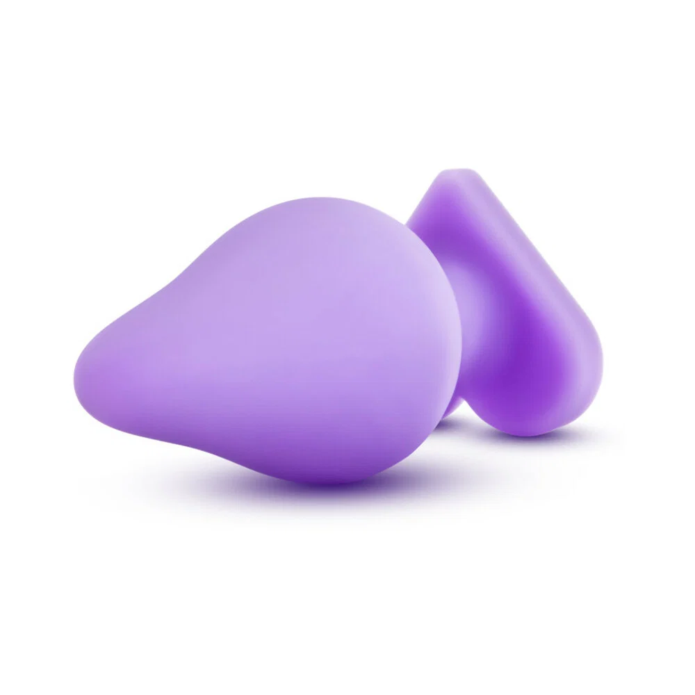 Play with Me Naughty Candy Hearts ''Do Me Now'' Anal Plug Purple - Image 10