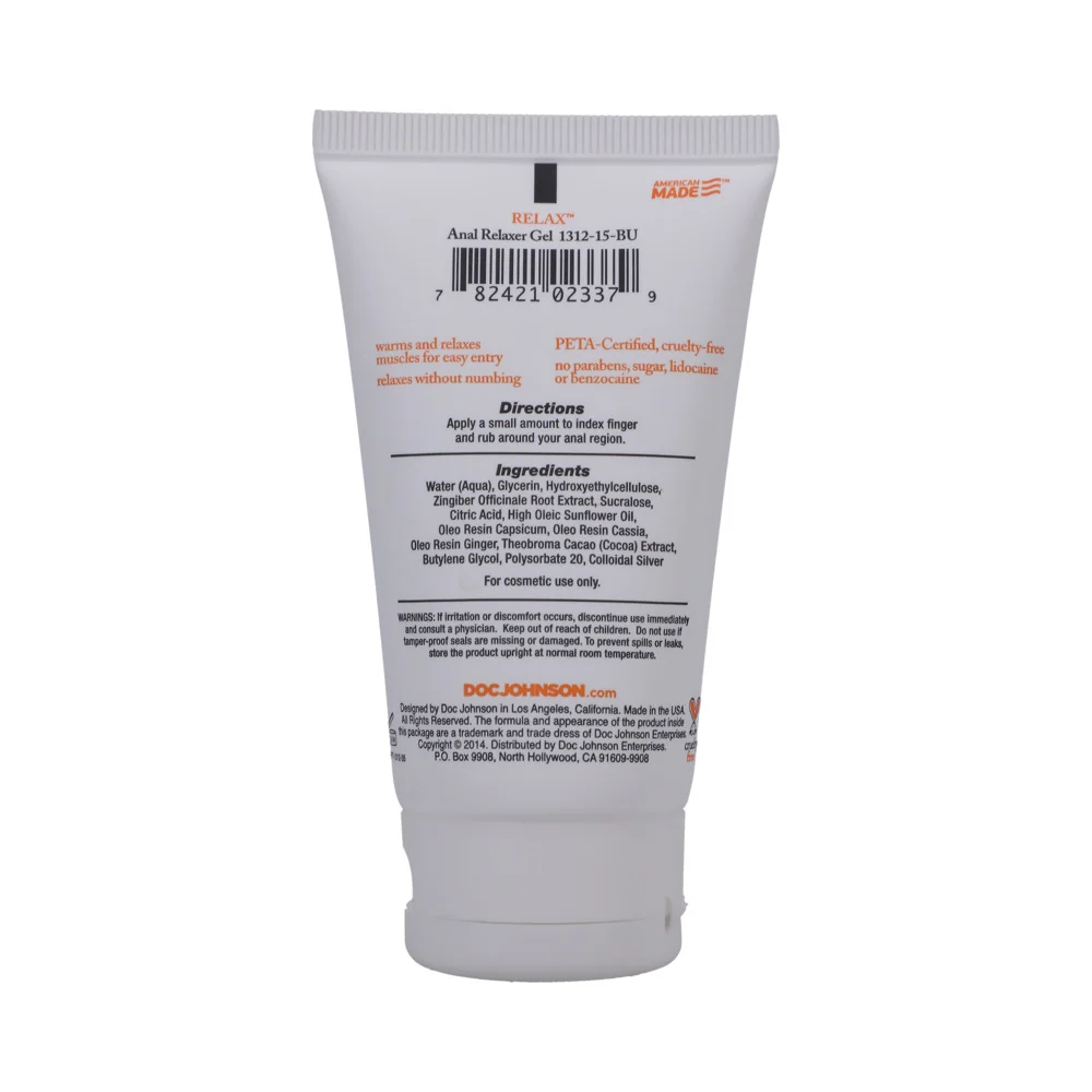 Relax Anal Relaxer 2oz Bulk - Image 3