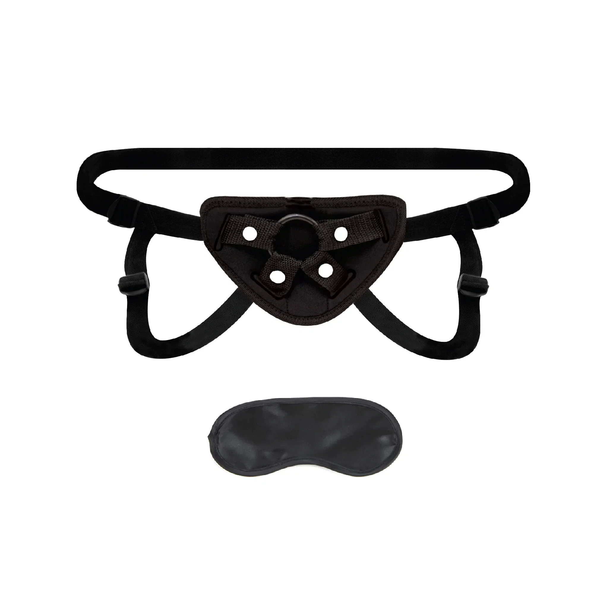 Lux Fetish Neoprene Strap-On Harness Black - Image 10