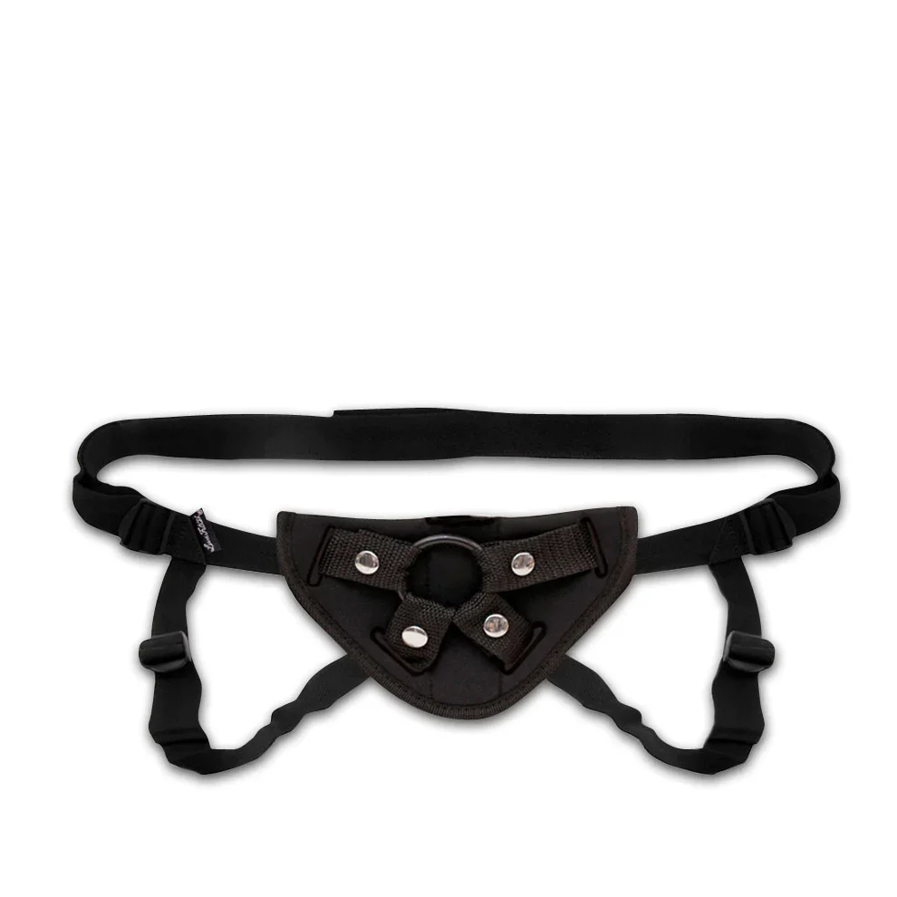 Lux Fetish Neoprene Strap-On Harness Black - Image 11