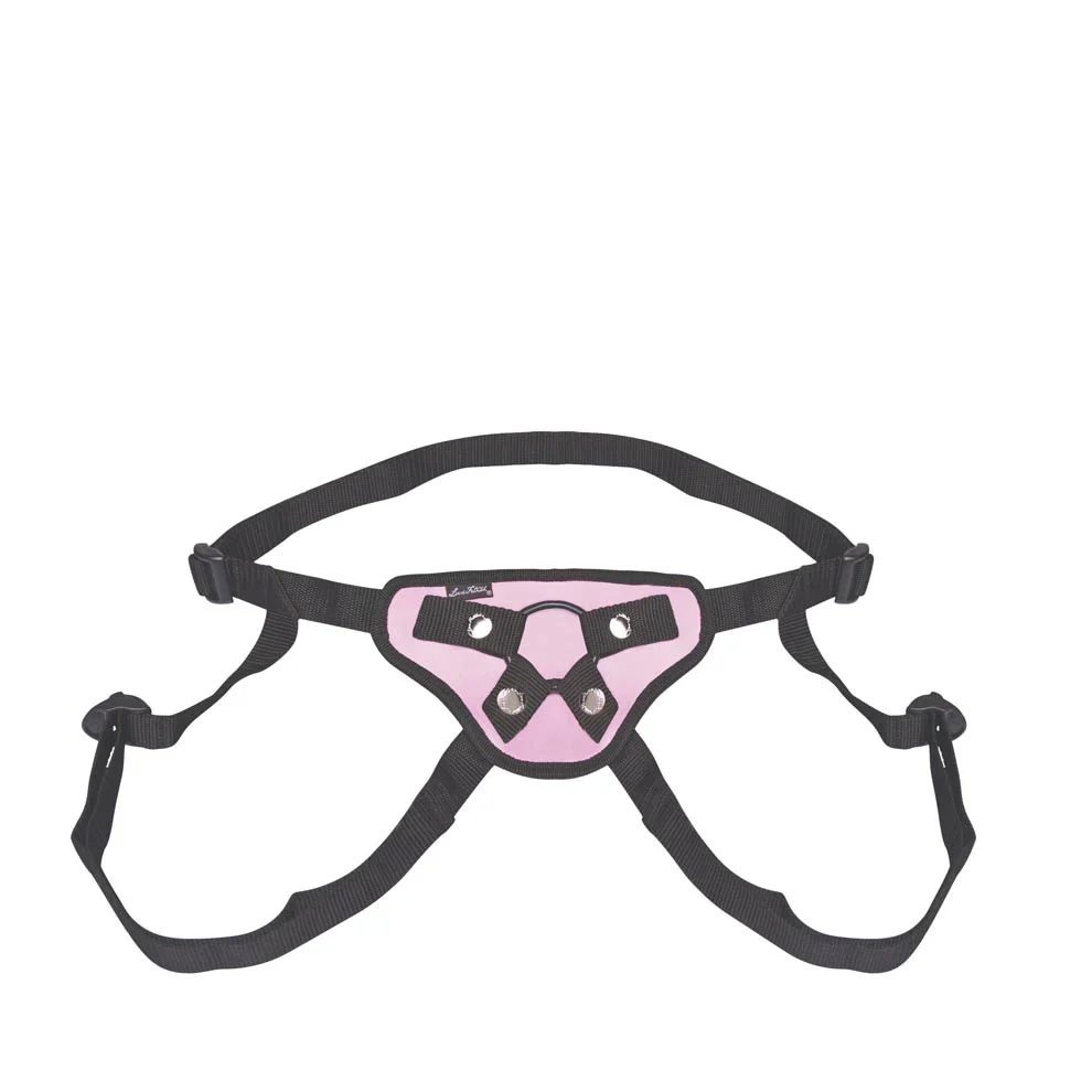 Lux Fetish Pretty in Pink Strap-On Harness - Image 11