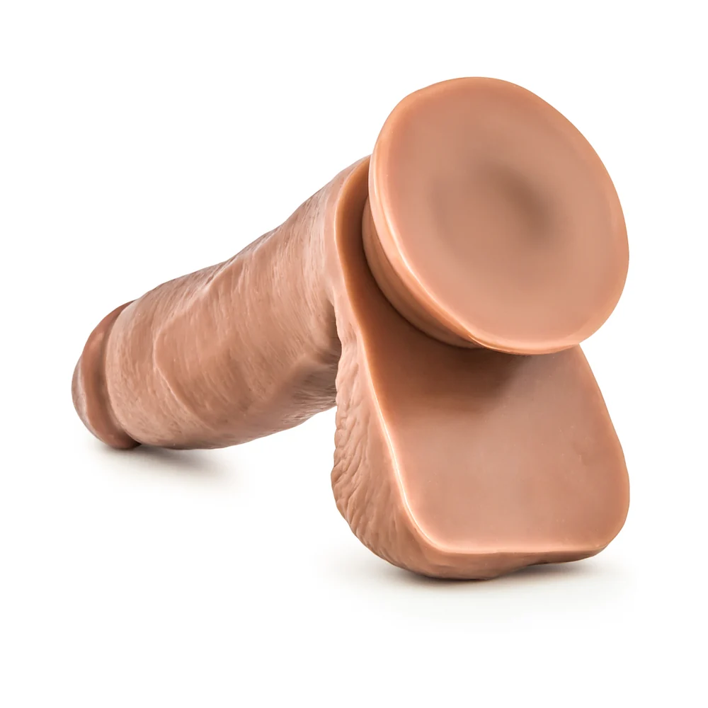 Coverboy Manny The Fireman Realistic 7 in. Dildo with Balls Tan - Image 11