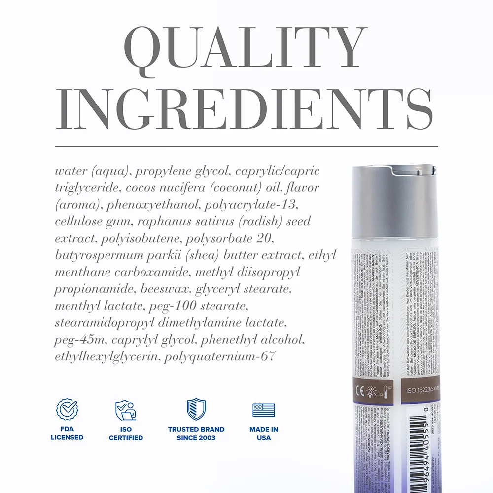 JO Coconut Hybrid Cooling Lubricant 4 oz. - Image 5