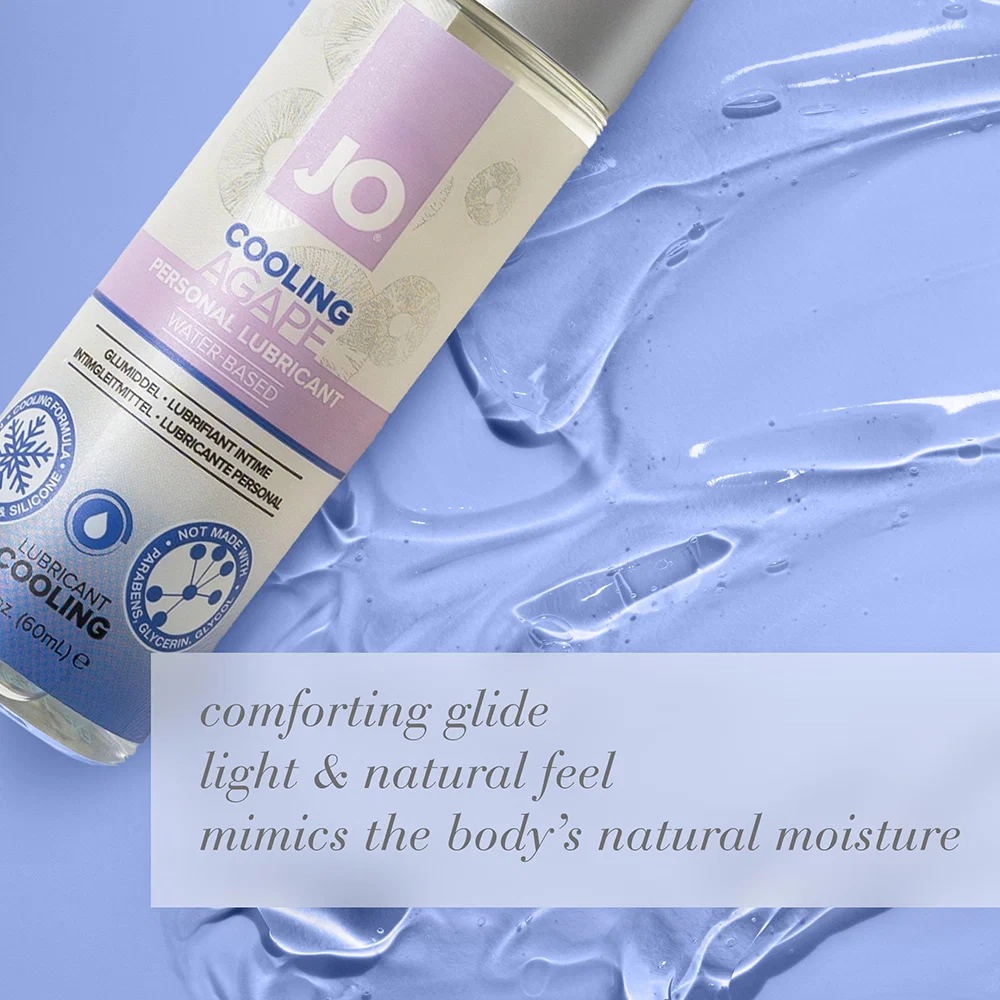 JO Agape Cooling Water-Based Lubricant 2 oz. - Image 4