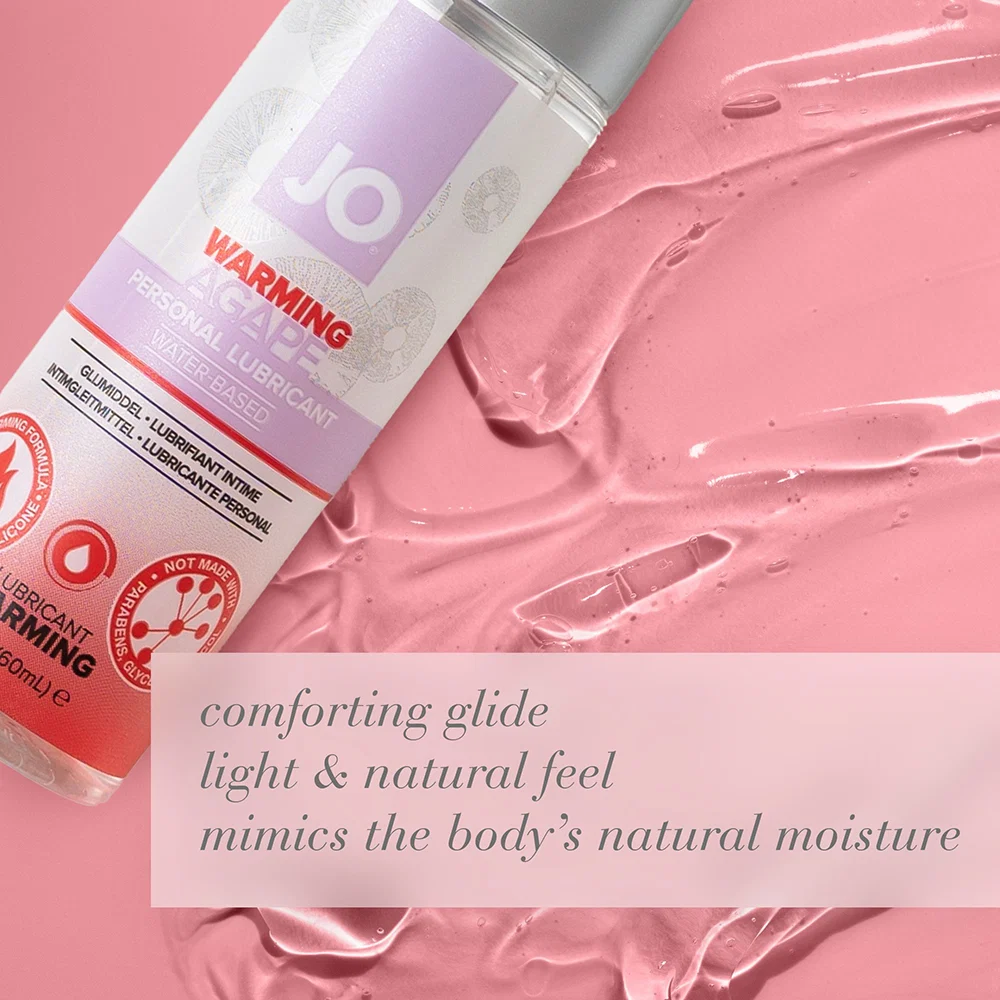JO Agape Warming Water-Based Lubricant 2 oz. - Image 7