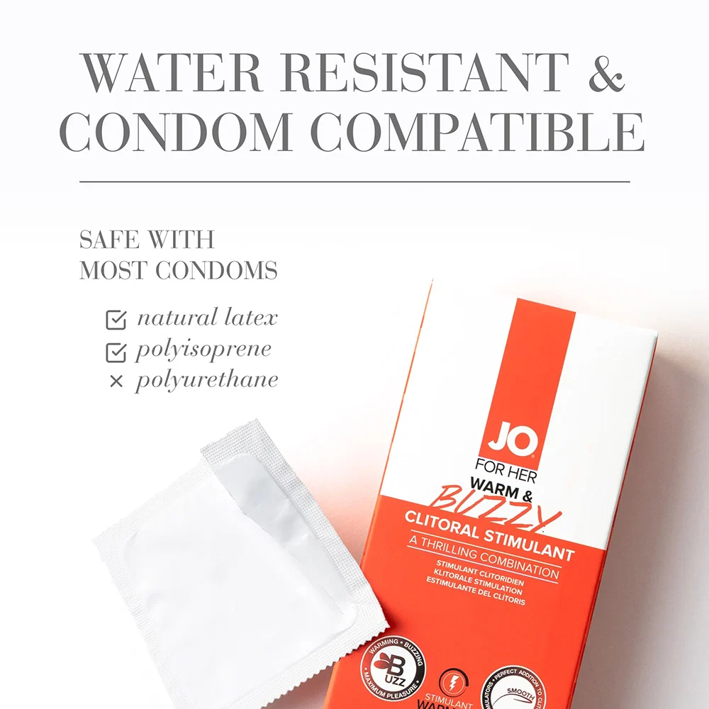 JO Warm & Buzzy Clitoral Stimulant 0.34 oz. - Image 6