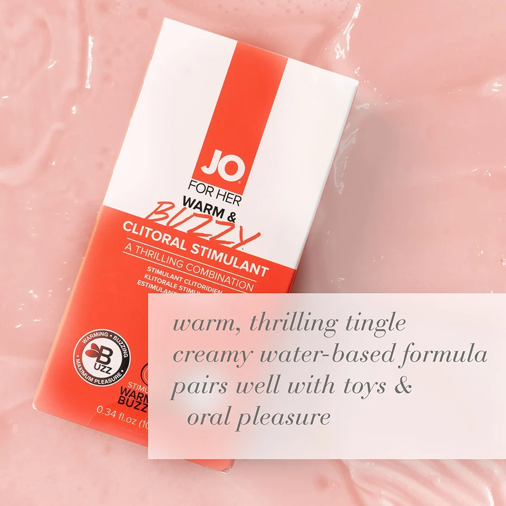JO Warm & Buzzy Clitoral Stimulant 0.34 oz. - Image 7