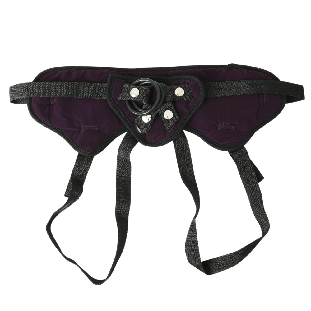 Sportsheets Lush Adjustable Strap-On Harness Purple - Image 3
