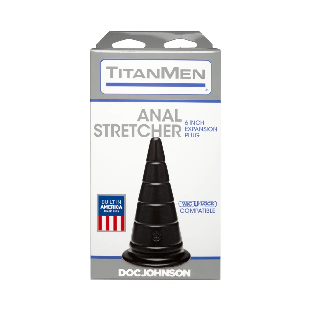 TitanMen - Anal Stretcher - 6 inches Black - Image 7