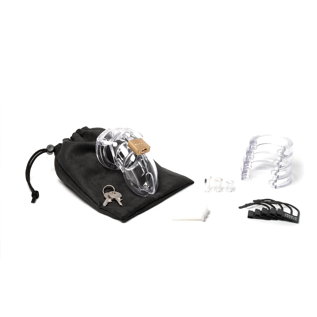 CB-6000S Clear Male Chastity - Image 11
