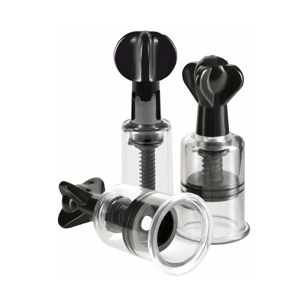 Fetish Fantasy Series Limited Edition Super Suckers Trio Clear/Black - Image 3